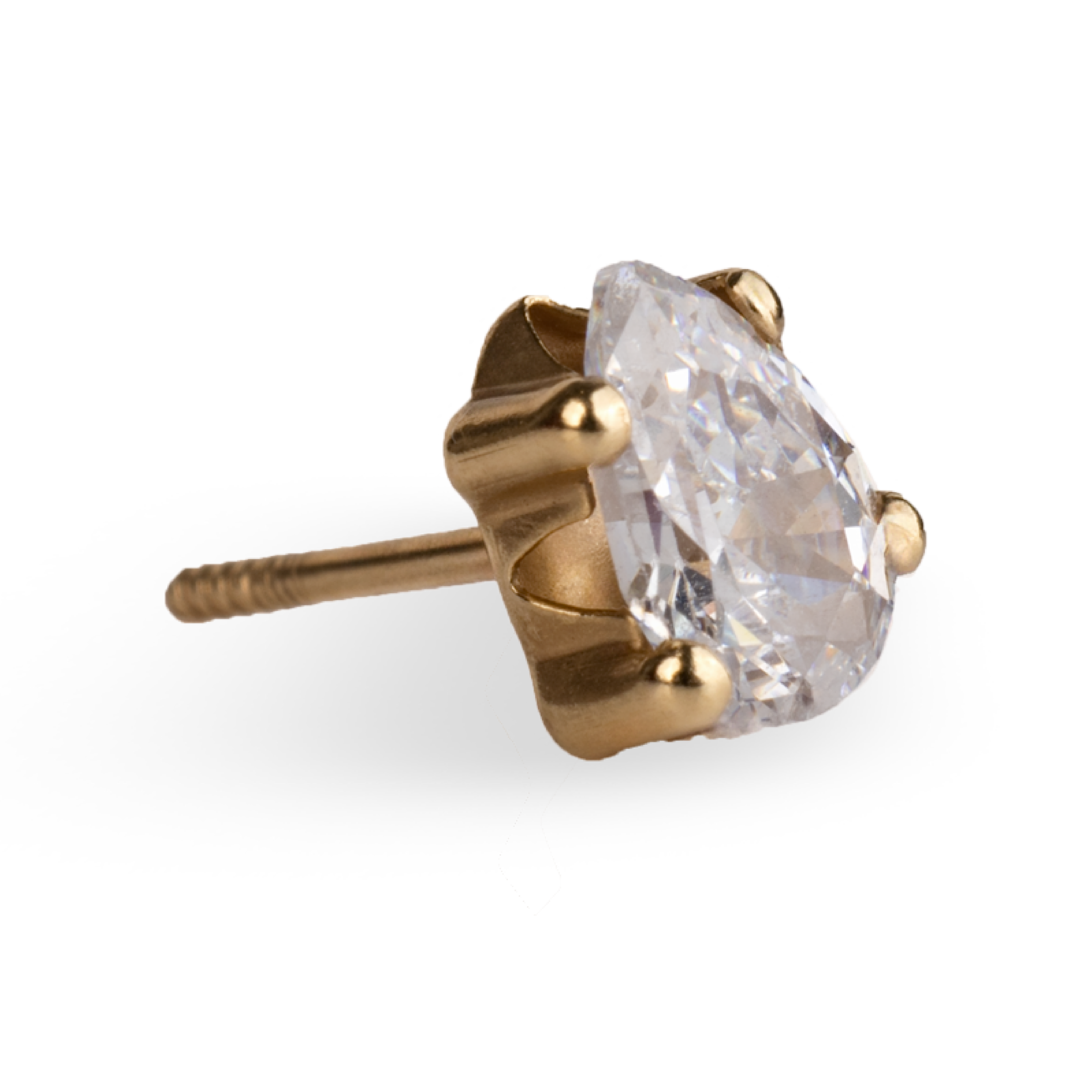 Gold Stud Earrings