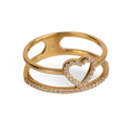 OPEN HEART RING