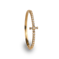 DAINTY CROSS RING
