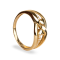 Intertwined Hearts Ring