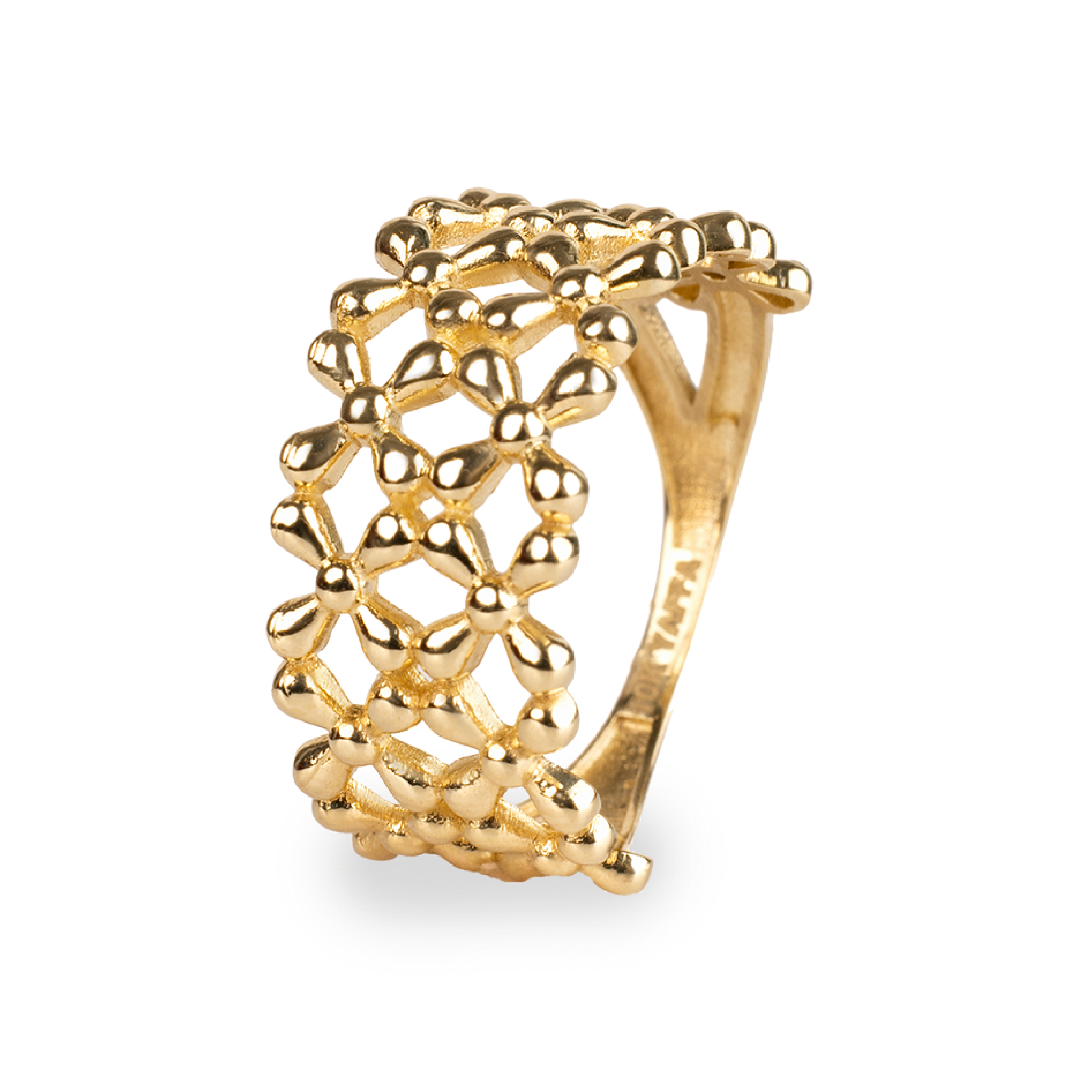Brilliant Woven Ring