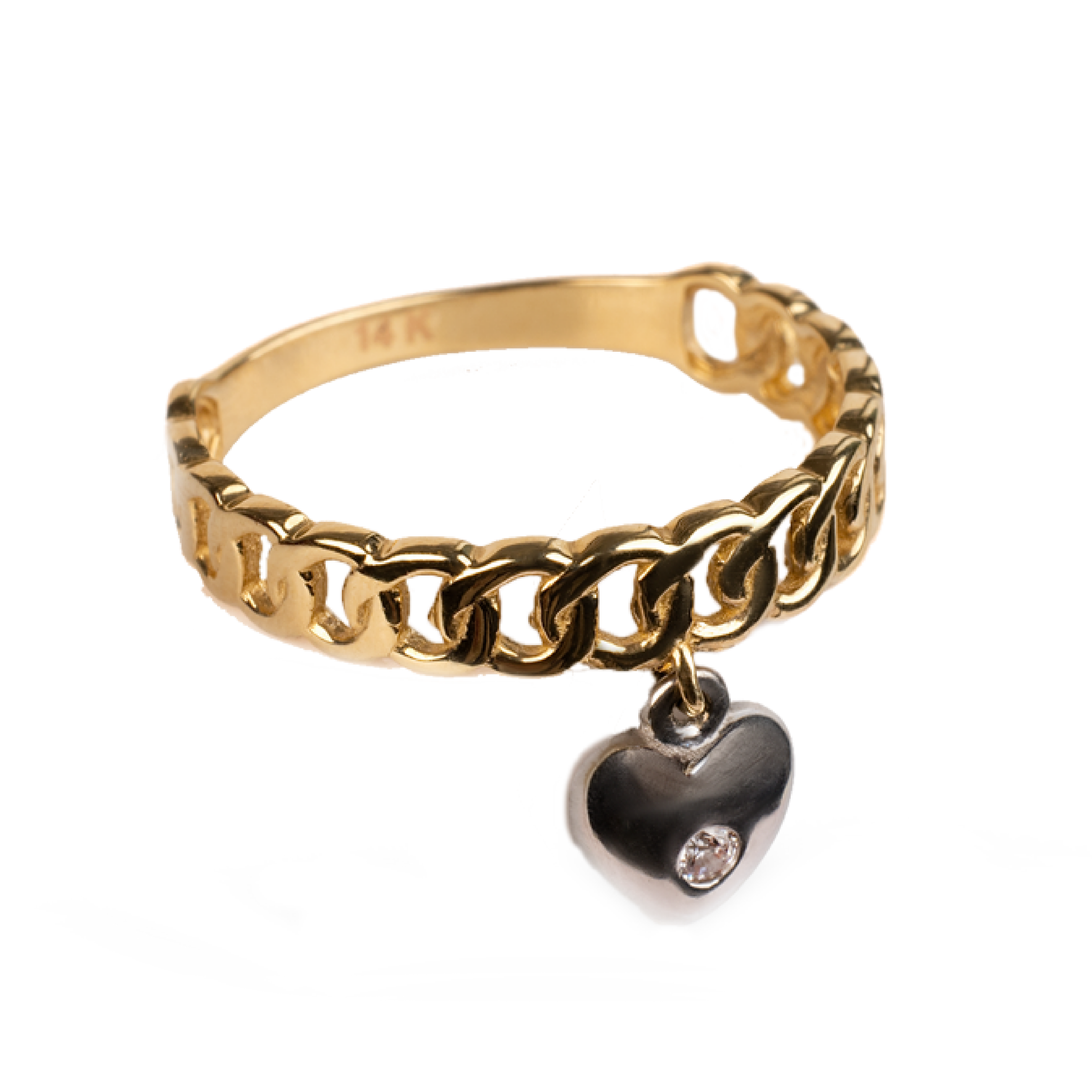 Coeur Noire de Lumiere Ring