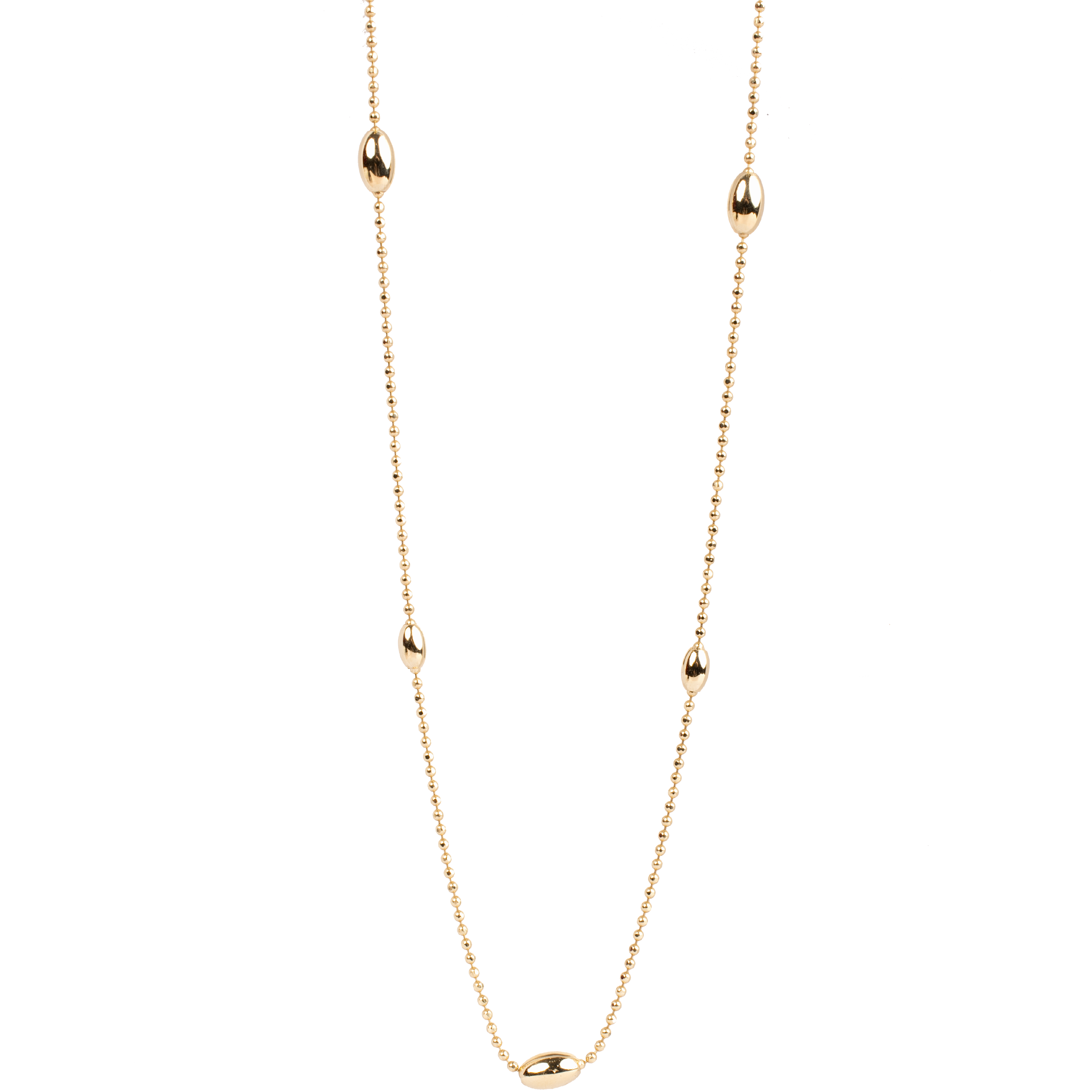 Golden Pearls Necklace