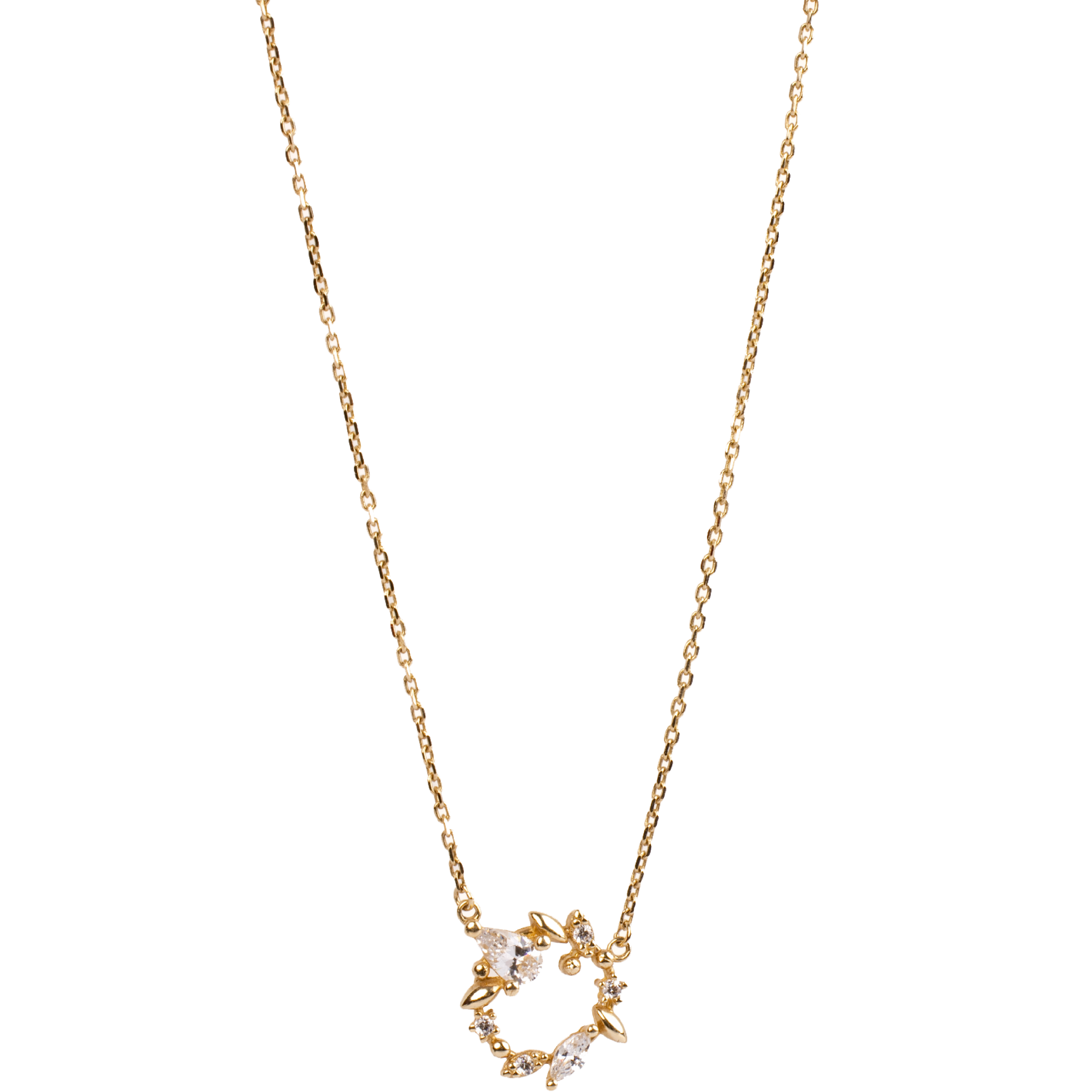 Brilliant Halo Necklace