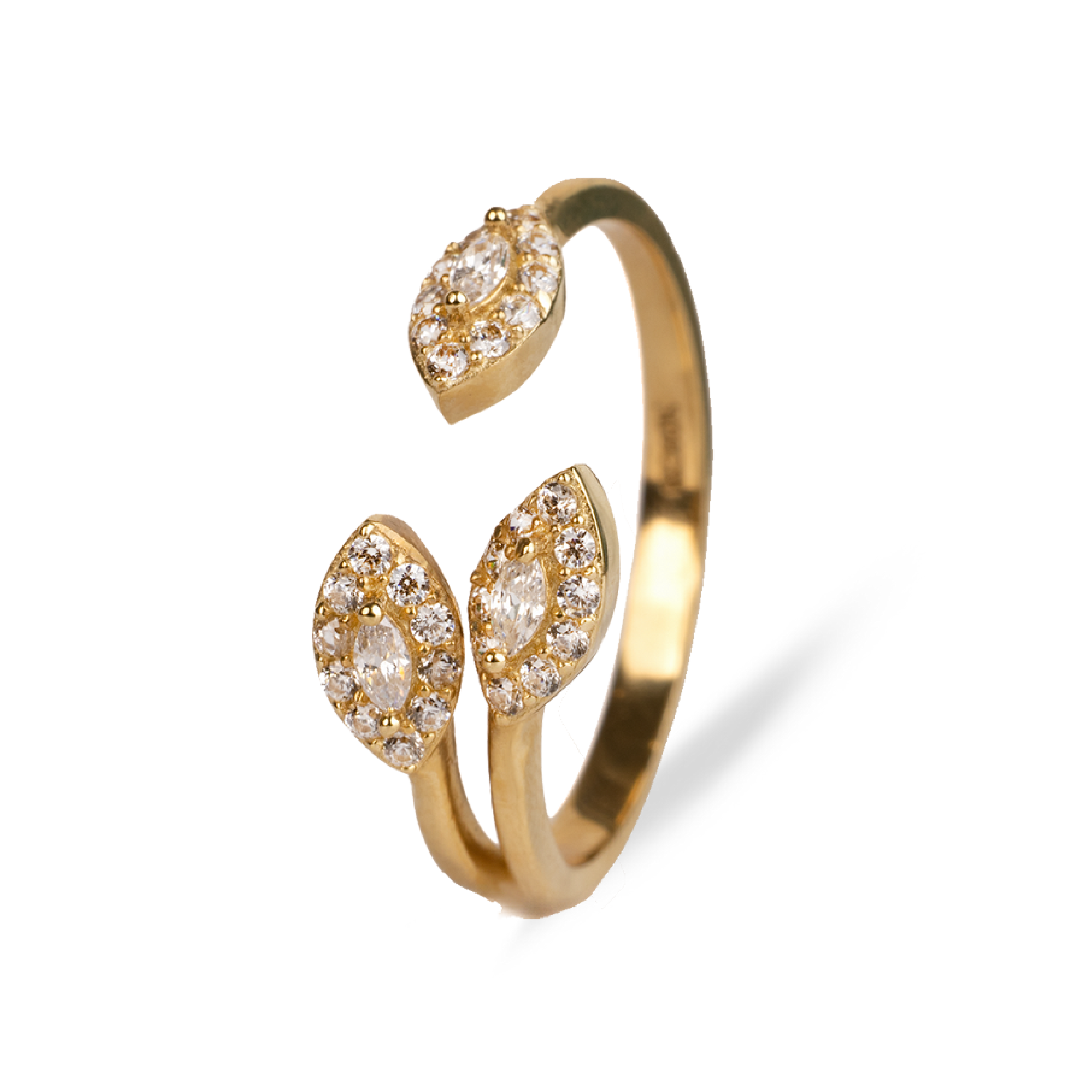 Feuille de Lumiere Ring